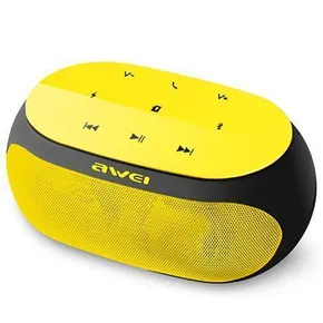Reproduktor „Y200“, žltý, prenosný, bezdrôtový, Bluetooth, AWEI